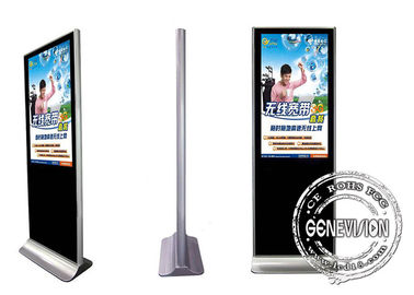 IR Touch Screen Terminals 10 LCD Advertising Touch Computer Stand With Face Recognition Camera
