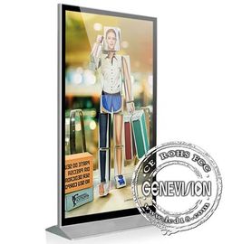 LCD Kiosk Wifi Digital Signage Touch Screen 55 Inch Android Media Player Totem