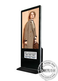 China Airport Advertising 55&quot; WIFI digital signage wireless charger station kiosk for multi mobile phones supplier