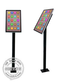 Vertical Multi Touch Screen Kiosk Information Wifi Super Market Touch Computer Stand 15.6''