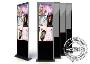 All In One Touch Screen PC Floor Standing Digital Signage 42 Inch 1920*1080 Resolution