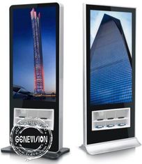 Exclusive Design Kiosk Digital Signage 55 Inch Floor Standing 500cd/m2 Brightness