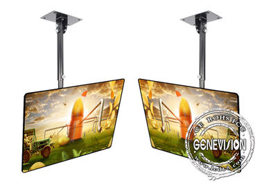 32 Inch Wifi Digital Signage Menu Board Android Ceiling / Roof Mount Remote Control