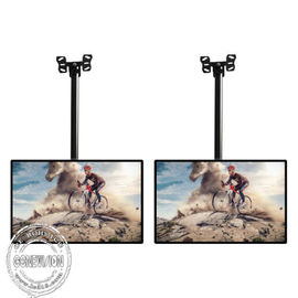Roof Hang Wall Mount LCD Display 500cd/m2 Brightness Android / PC OS For Restaurant