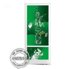 1366*768 Wall Mount LCD Display 18.5 Inch Wall Mounting Android With Metal Case