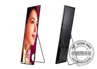 China P3 LED Sign Poster Screen Kiosk Digital Signage 1500 Nits Indoor Portable 1920x576mm supplier