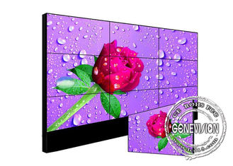 Narrow Bezel Flexible Digital Signage Video Wall 65 Inch Samsung With Front Maintenance