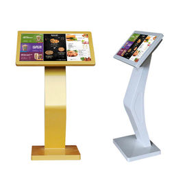 Capacitive Touch Screen Android Digital Signage 21.5'' With Floor Standing Base