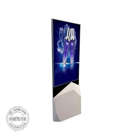 OLED Kiosk Digital Signage Ultra Slim Transparent Double Sided 500 Nits For Exhibition