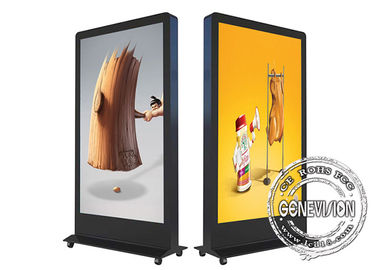 Android 6.0 Touch Screen Outside Digital Signage 65 Inch Face Recognition Camera LCD Advertising Kiosk