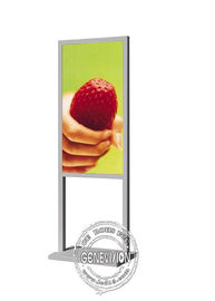 Wifi Indoor Vertical Android Digital Signage Floor Standing Portable Lcd Advertising Totem 43 Inch