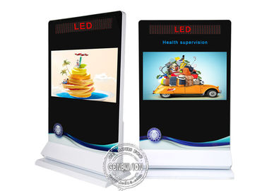 Aluminum Profiles 55&quot; Touch Screen Digital Signage Led Screen Display 500cd/M2 Brightness