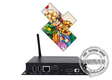 Palm Size Android Ad HD Media Player Box  TV Monitor For Symmetric Video Wall