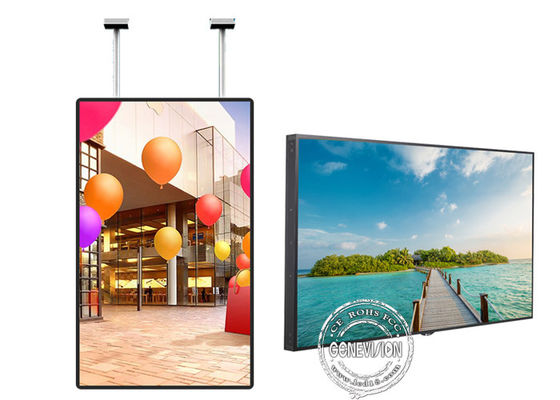 500 Nits Android 7.1 OS Ceiling Mounted WiFi Digital Signage