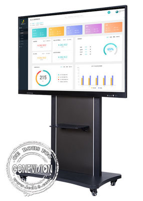 75&quot; AG Glass Android 8.0 Touch Screen Whiteboard For Zoom Remote Video Meeting