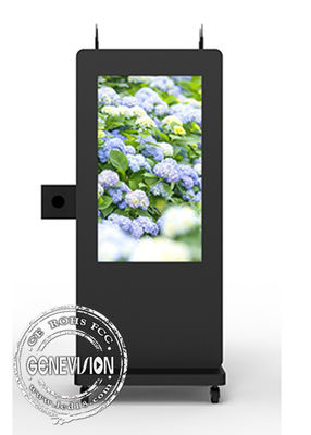 IP65 1500 Nits 22&quot; PCAP Touch Screen Self Service Kiosk With Camera