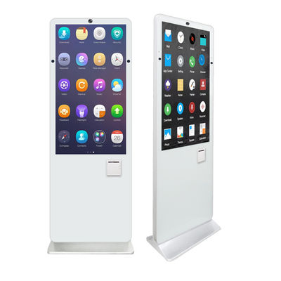 FHD 1080P Android 5.0 43 Inch Self Service Payment Kiosk With Touch Screen