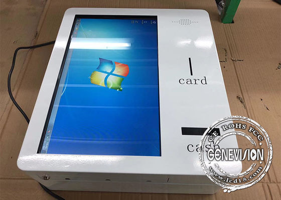 Android 7.1 Nano Touch Screen Self Service Kiosk With Cash Acceptor