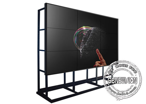 Free Combination 49 Inch LCD Video Wall With 3.5mm 1.7mm Narrow Bezel