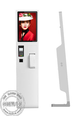 21.5 Inch Capacitive Touch Self Service Kiosk Ticket Dispenser POS Machine