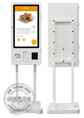 Camera Inbuilt 32 Inch Self Service Payment MacDonalds Kiosk For Clothing Outlet