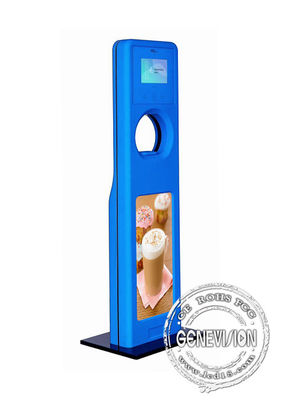 Touchless IPS Screen Body Temp Sensor With Automatic Sanitizer