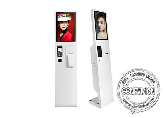 21.5 Inch Standalone Self Service Payment Touchscreen Kiosk