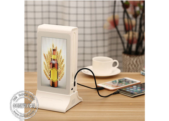 20000mAh Table Touch Advertising Charging Station For Restaurant