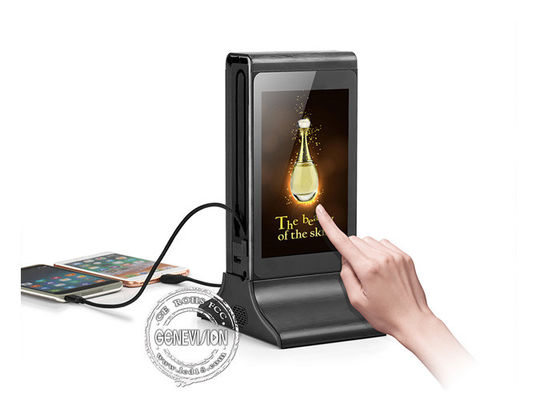 20000mAh Table Touch Advertising Charging Station For Restaurant