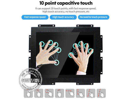 Android 9.0 23.8&quot; PCAP Touch Screen Open Frame LCD Monitor