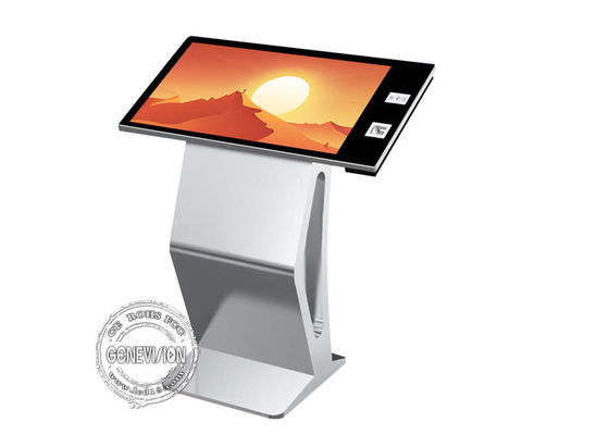 43 Inch PCAP Touch Screen Digital Kiosk Display With 2D QR Scanner