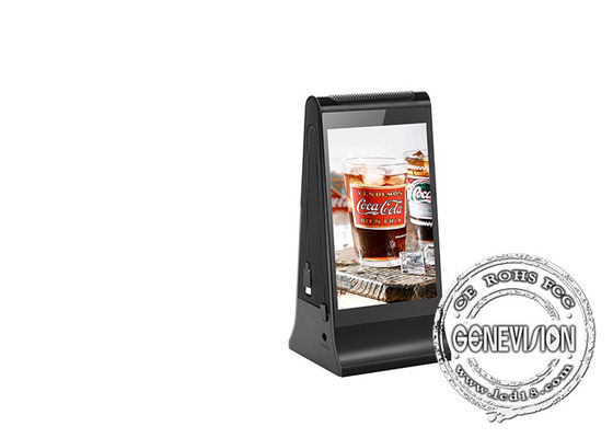 Desktop 7 8 Inch Dual Side LCD Touch Screen Kiosk 1920x1200 With Remote Control