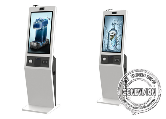 PCAP Touchscreen 32in Self Service Terminal Kiosk With 5MP Webcam Builtin
