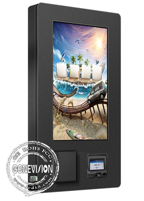 32&quot; PCAP Touch Screen Self Service Ordering Machine With POS