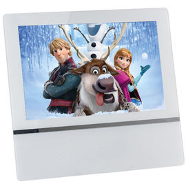 21.5inch White Media Player 1080p High Definition Video Display Screen Android Network Advertising Display with WIFI
