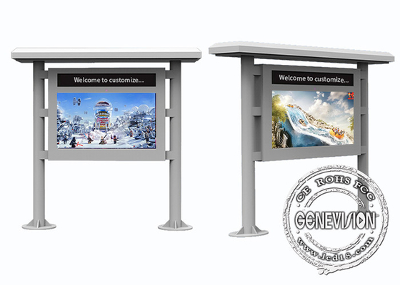 LED Panel Inbuilt 65&quot; Outdoor Digital Signage For Bus Station