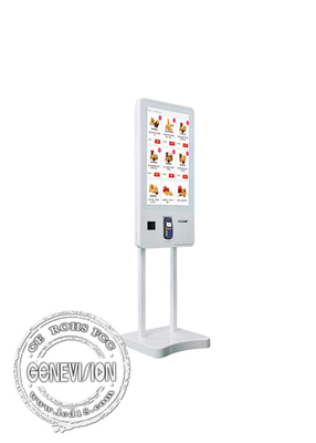 32 Inch Food Ordering Self Service Payment Kiosk For McDonald / KFC / Restaurant