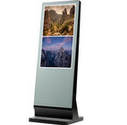 55 Inch HD Totem Standalone Kiosk Digital Signage LCD Display Aluminum Frame