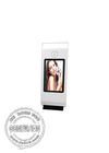 Dual Screen Interactive Multi Touch Kiosk Digital Signage Ultra Thin White Frame