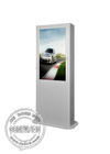Bus Stop Android Advertising Outdoor Digital Signage Display With Camera