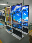 Lcd Kiosk Digital Signage Flexible Horizontal Vertical Display Rotatable Interactive Banner