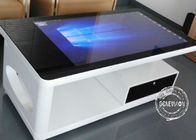 All In One Pc Waterproof Capacitive Multi Touch Table / Interactive Coffee Table Full Hd
