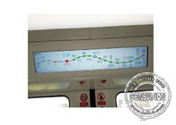 Shockproof 28.8inch Open Frame Train Bar Display 700cd / M2 Subway Digital Signage Gps Stretched Display