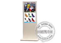 Shopping Mall Floorstanding Portrait Commercial Display 500nits Advertising Player Standee