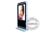 Automatic Interactive Digital Signage , double lcd Kiosk Signage, advertising totem