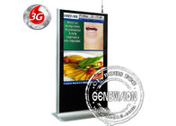 55 Inch Network Digital Signage , 1500:1 Contrast Ratio LCD Screen