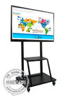 Shool Meeting Room 86 Inch 3840*2160 4K Electronic IR Interactive Touch Screen Smart Whiteboard