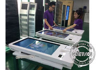 Cinema 32 Inch Floorstanding Pos Terminal Touch Screen Kiosk Receipt Printer Self Service Kiosk