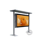 85 Inch Bus Station IP65 Outdoor Digital Signage 2000cd High Brightness LCD Kiosk