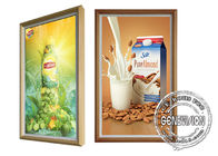 21.5" to 55" Android Wooden Art Frame Wall Mount LCD Display for Museum